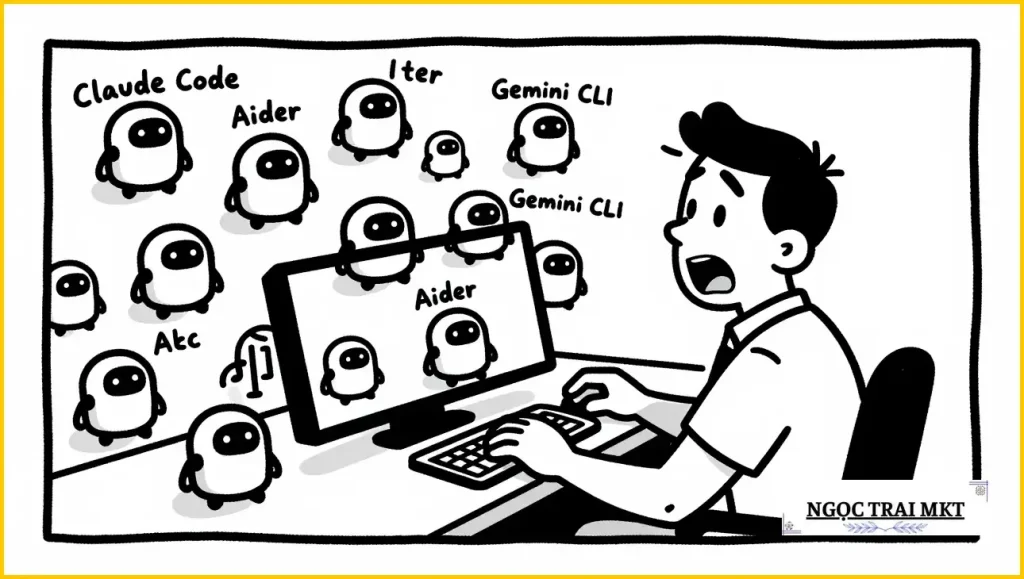awesome-cli-coding-agents