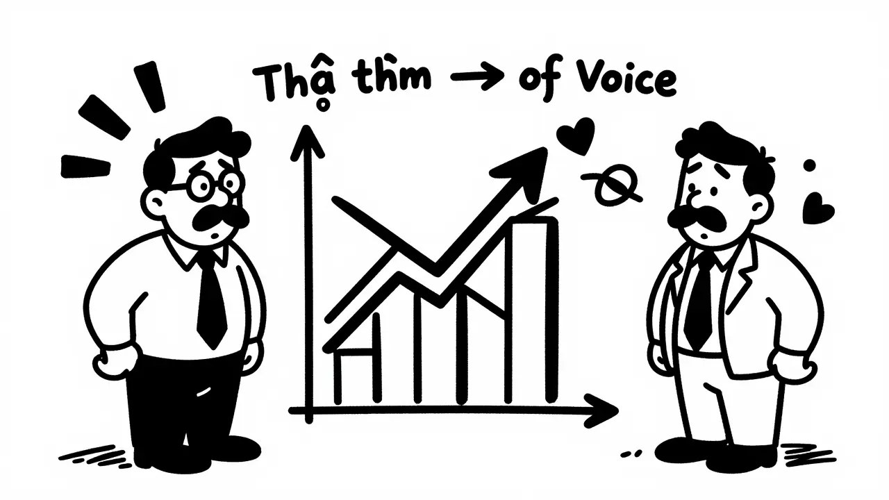 1. Thị phần → Share of Voice